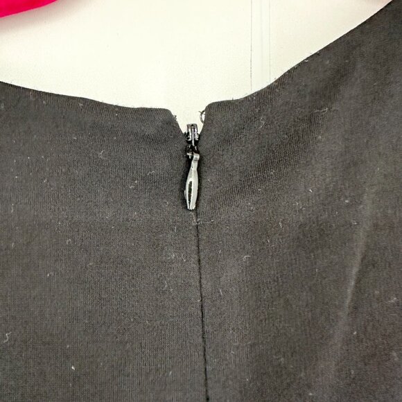 NBD Dress Womens Small Black Cut Out Solid Long Sleeve Asymmetrical Mini - Picture 8 of 11